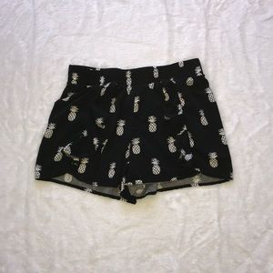 Justice pineapple shorts